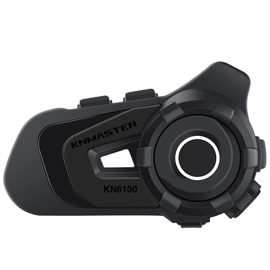 Knmaster KN6100 Kask İnterkom Bluetooth Kulaklık Seti Siyah