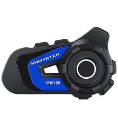 Knmaster KN6100 Kask İnterkom Bluetooth Kulaklık Seti Siyah