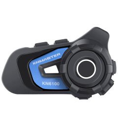 Knmaster KN6100 Kask İnterkom Bluetooth Kulaklık Seti Siyah