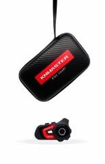 Knmaster KN6100 Kask İnterkom Bluetooth Kulaklık Seti Siyah