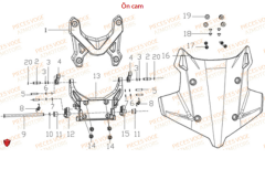 Voge 525 Dsx Ön Cam Orjinal