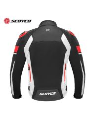 Scoyco JK152 4 Mevsim Motosiklet Montu Kırmızı