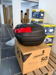 Wogen 50 L Topcase Basıc Siyah Çanta