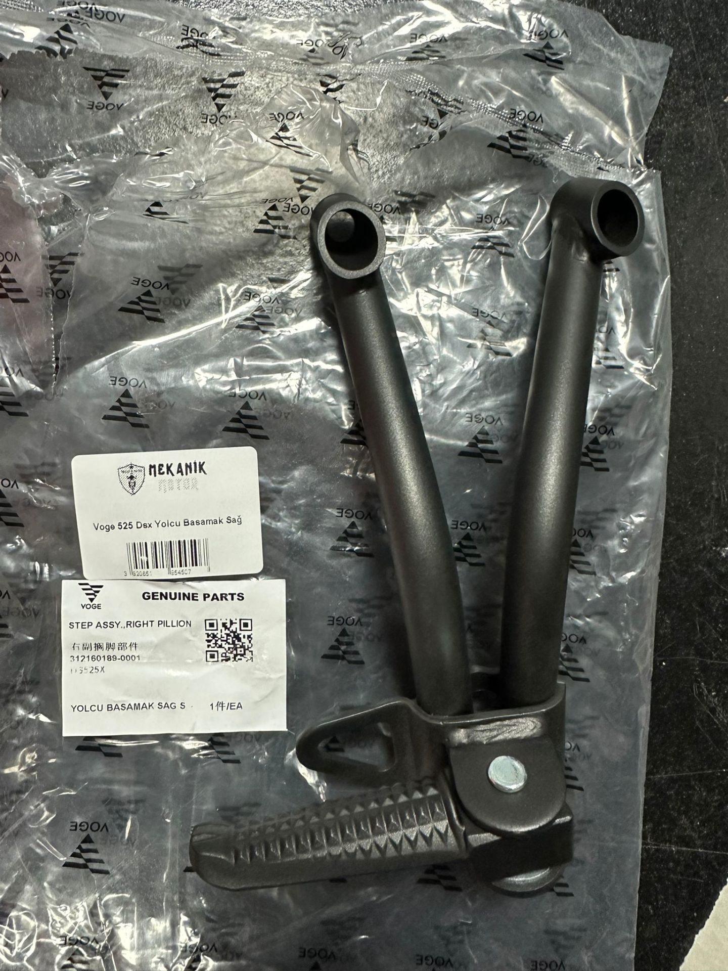 Voge 525 Dsx Yolcu Basamak Sağ