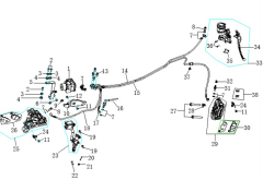 Voge 525 Dsx Arka Balata Orjinal (RR-R-DS-DSX-AC-ACX)