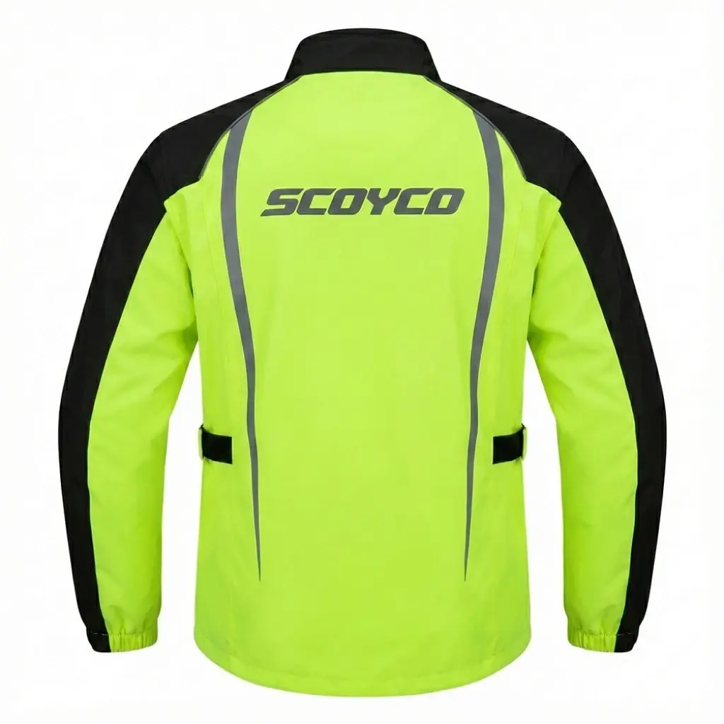 Scoyco RC10 YAĞMURLUK SARI