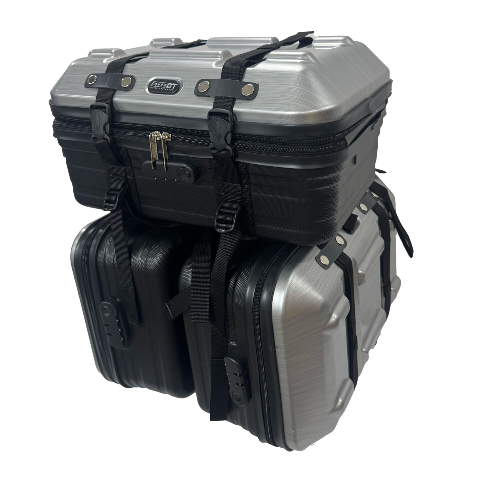 FORTE GT 70901 SILVER 3’lü Yan Heybe