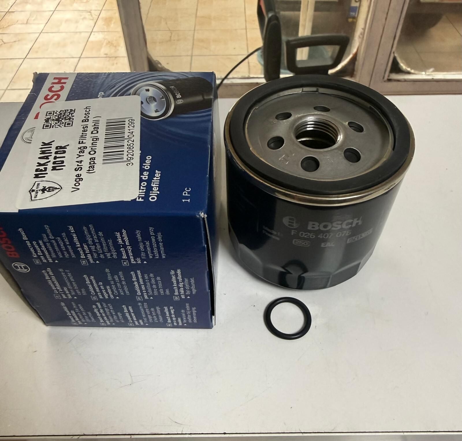 Voge Sr4 Yağ Filtresi Bosch  (tapa Oringi Dahil )