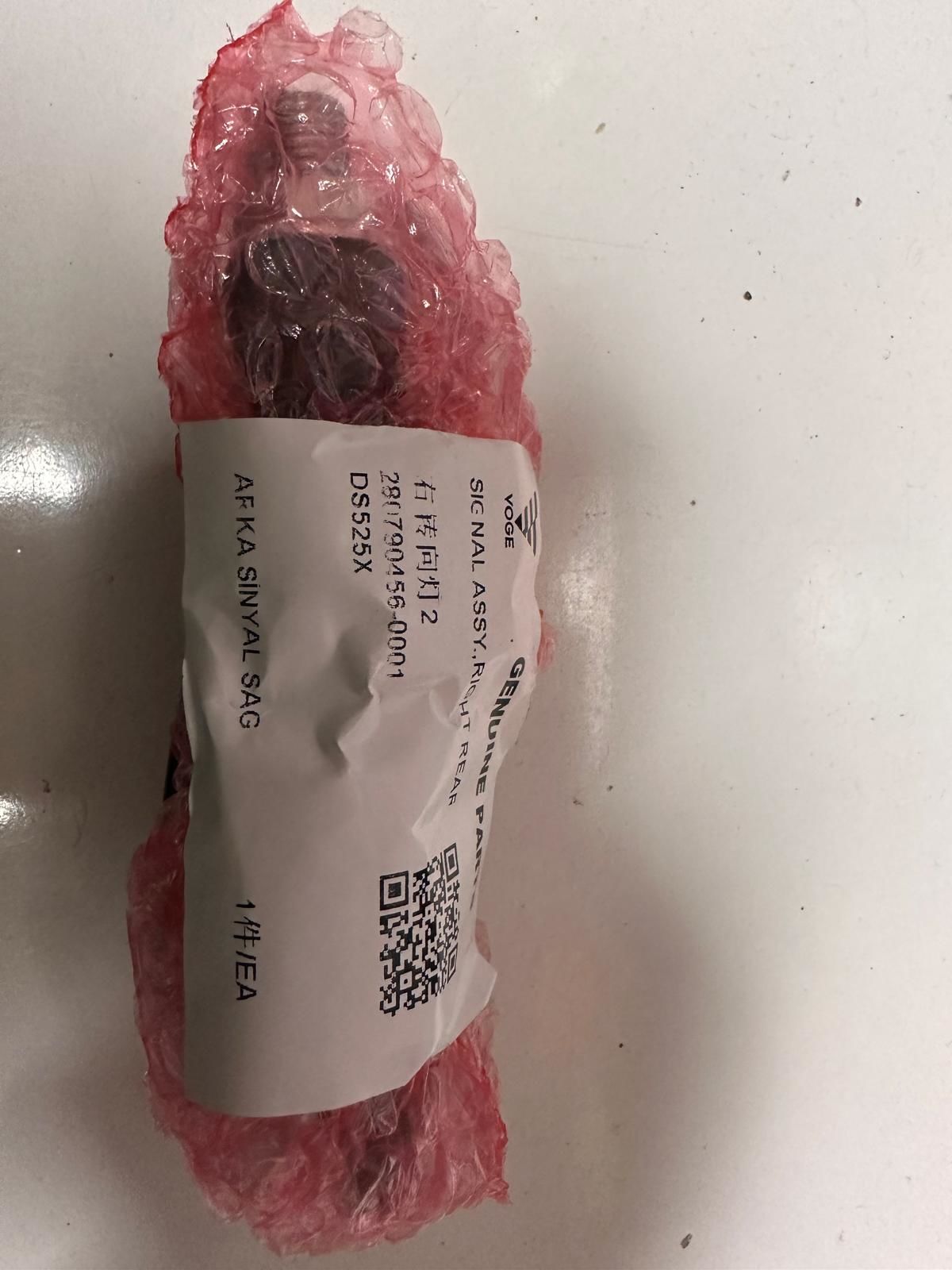 Voge 525 Dsx Arka Sağ Sinyal (sr1 Adv Ön)