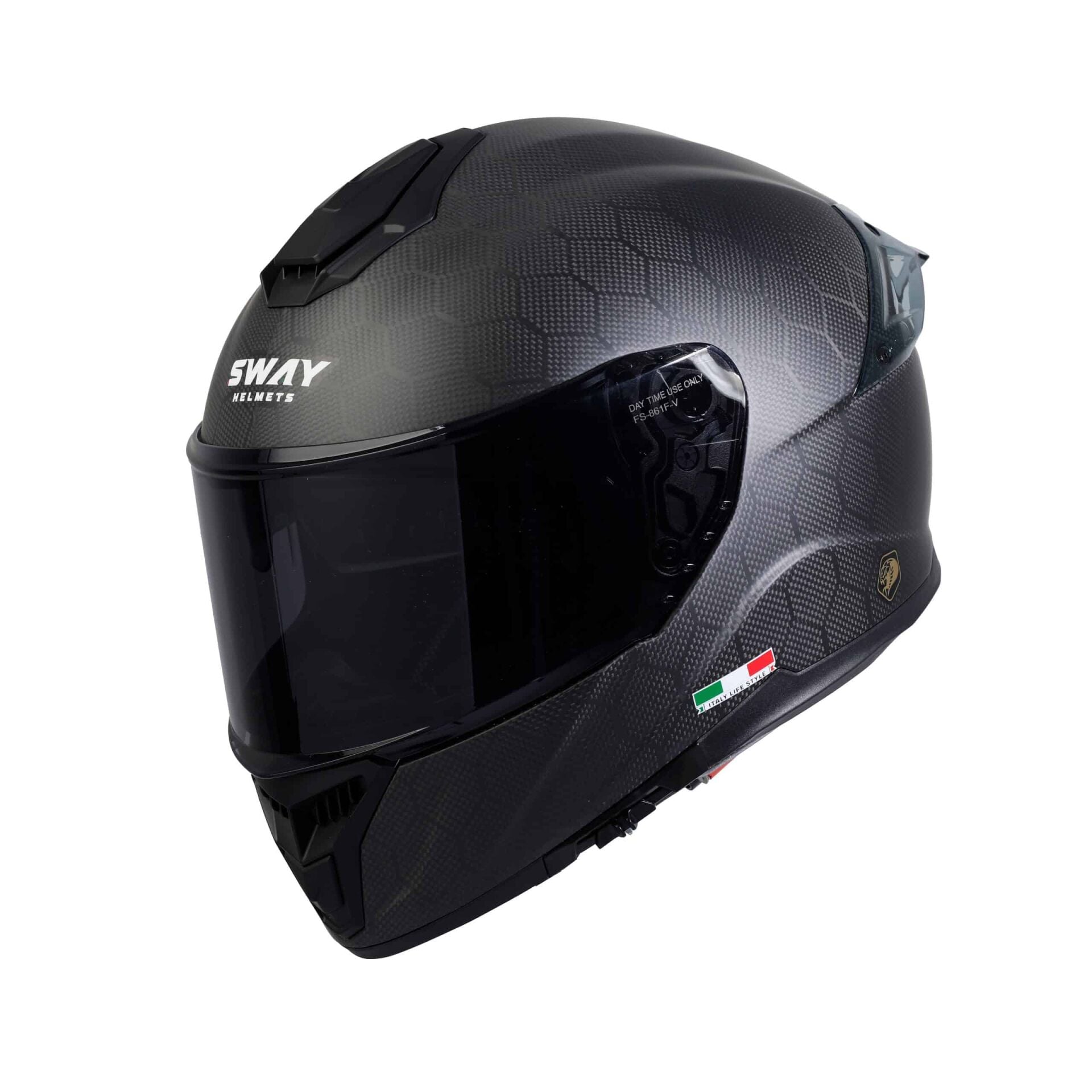 SWAY 861 SNAKE Kask Matt