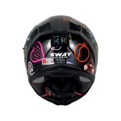 SWAY 867 PERİ Kask Colorful