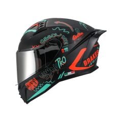SWAY 869 DRIFT Kask Black Red