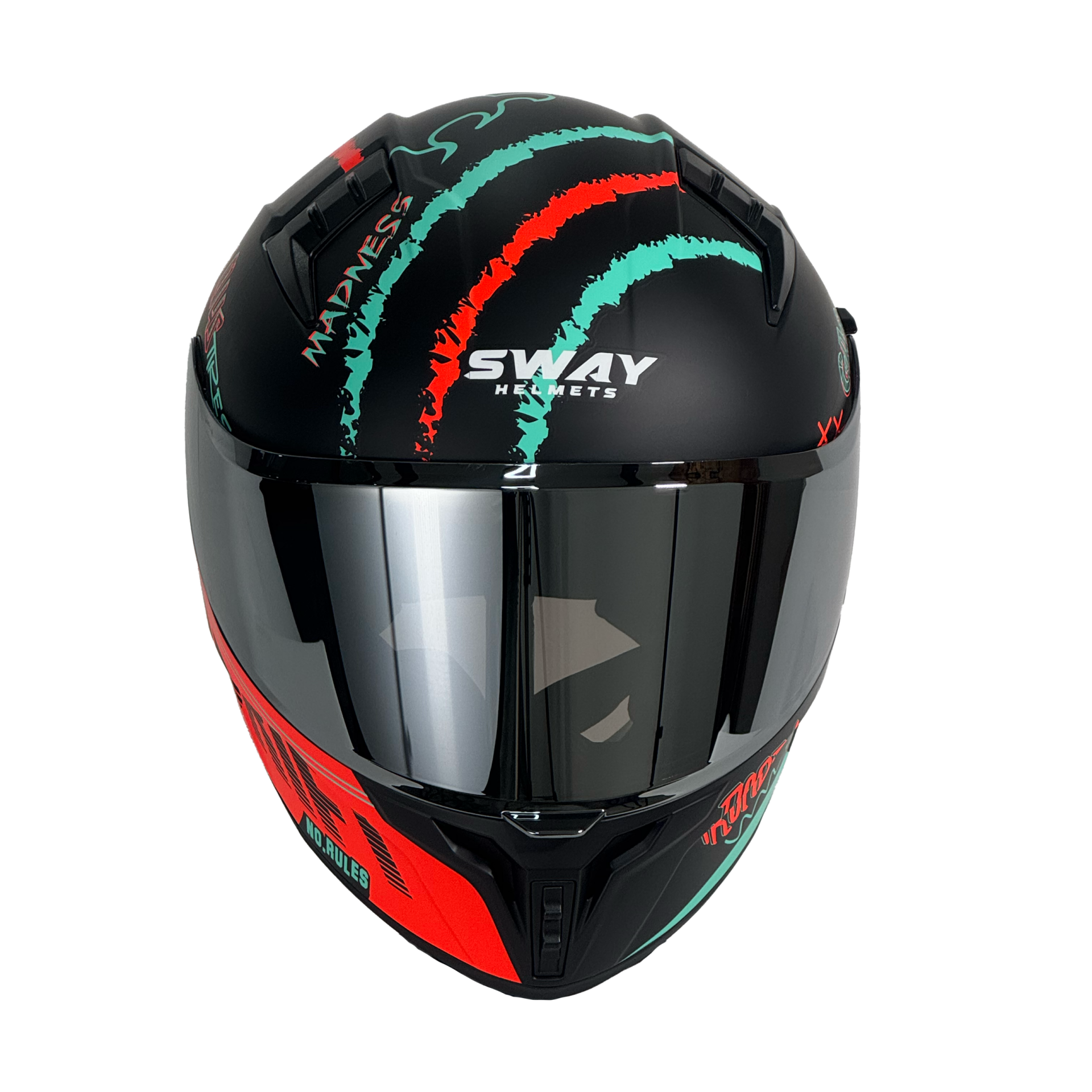 SWAY 869 DRIFT Kask Black Red