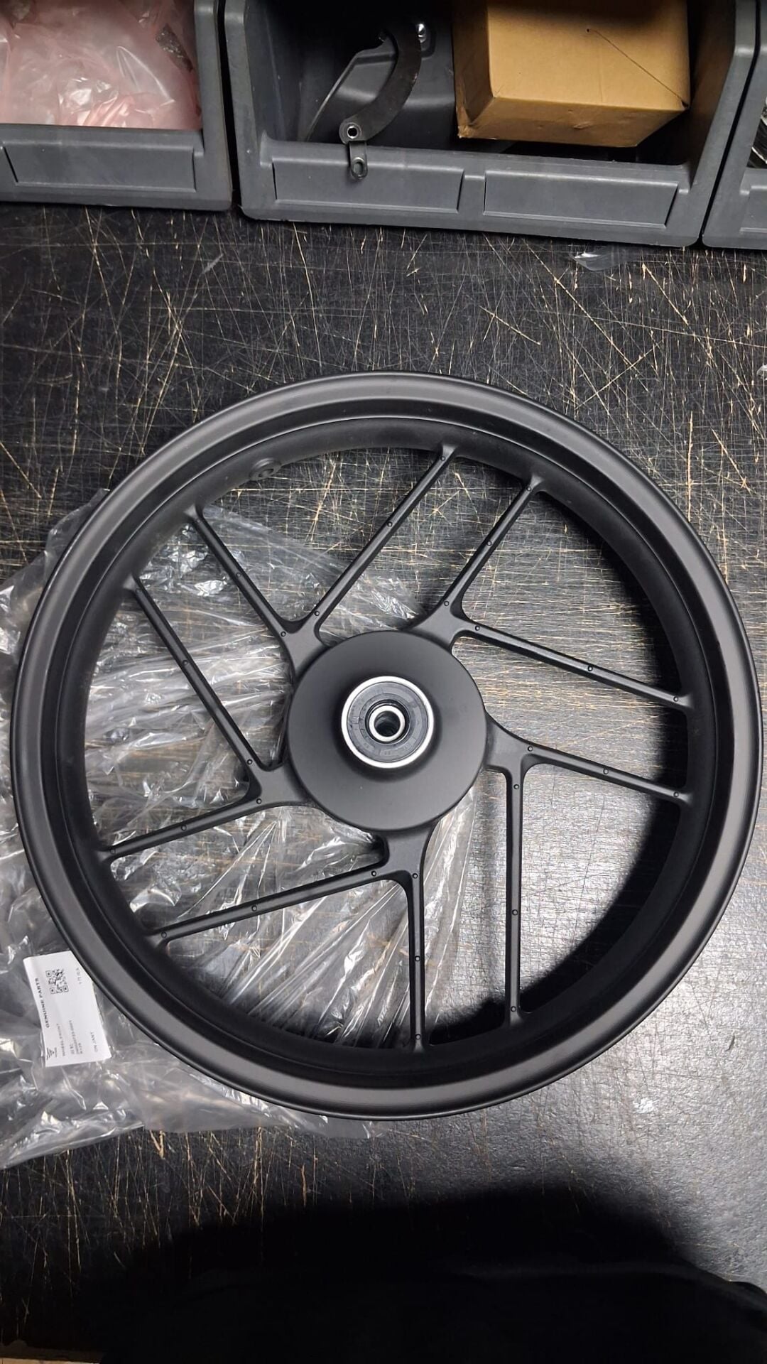 Voge R125 Ön Jant Black Edition Full Siyah