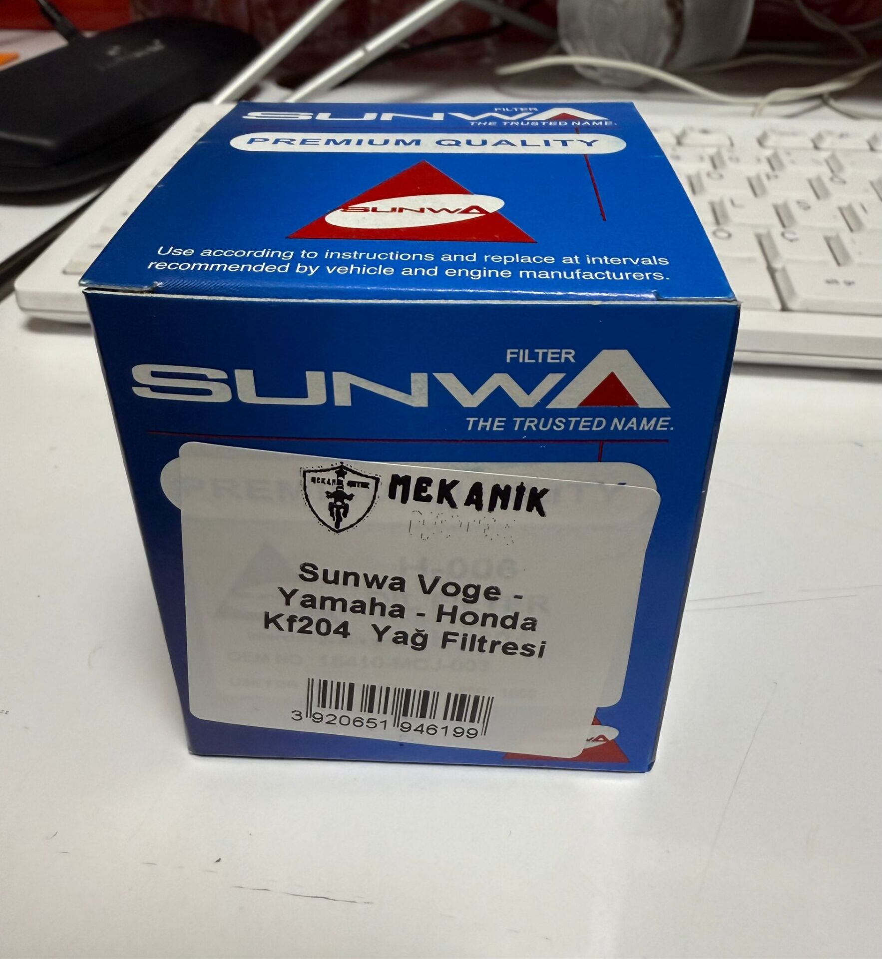 VOGE 500-525  SERİSİ YAĞ FİLTRESİ ( Yan Sanyi)