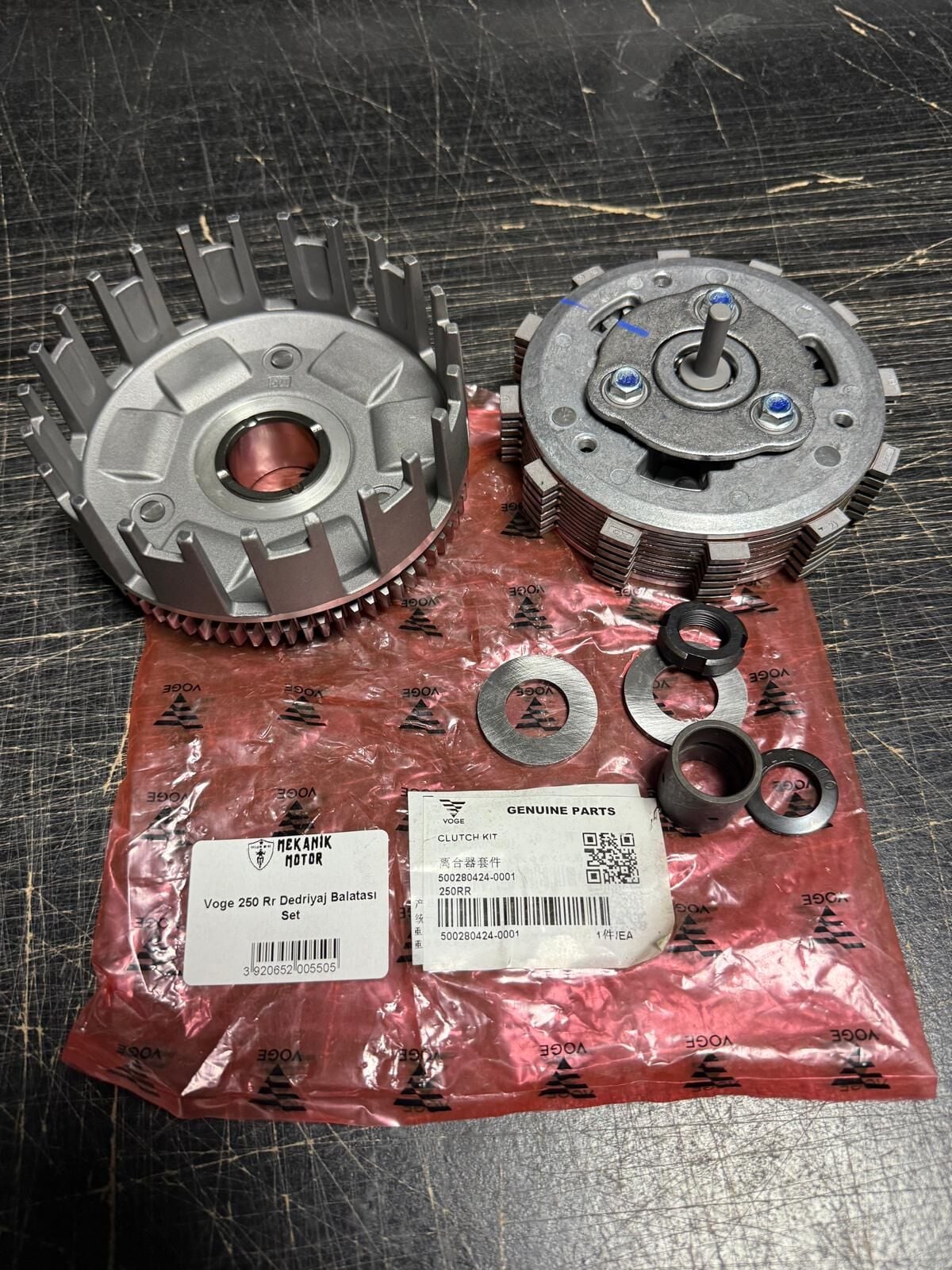 Voge 250 Rr Debriyaj Balatası Set