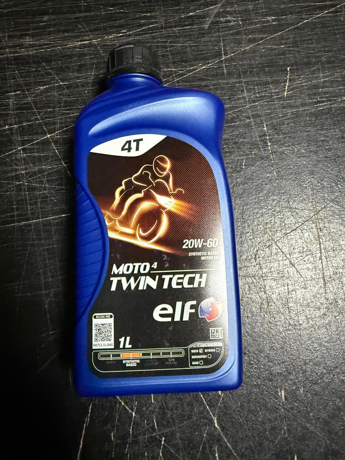 Elf Twin Tech 20w 60 Yarı Sentetik Motor Yağı
