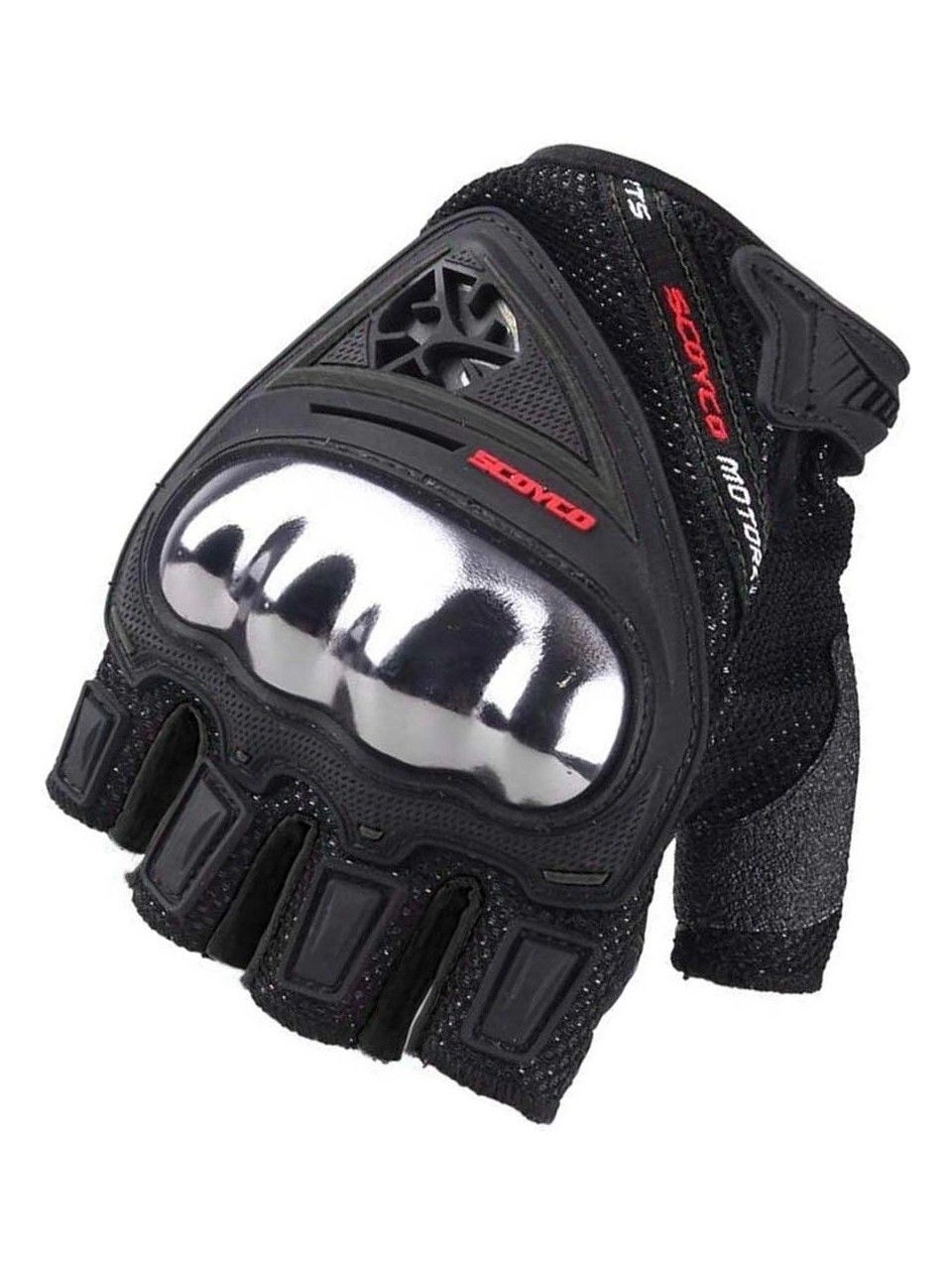Scoyco MC44D Siyah Yarım Eldiven