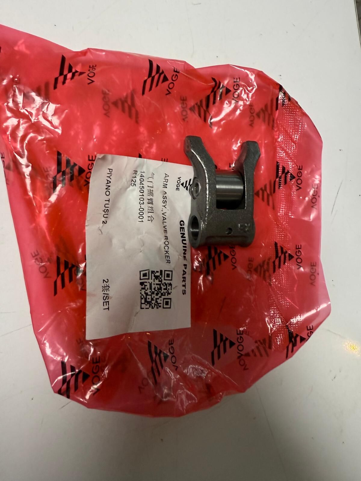 Voge R125 Piyano Tuşu Egzoz