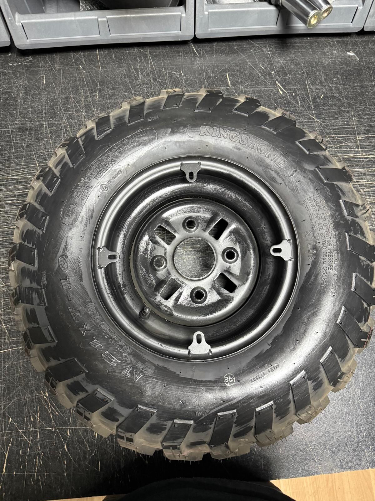 Yuki Tract 250 Ön Jant Lastik Set