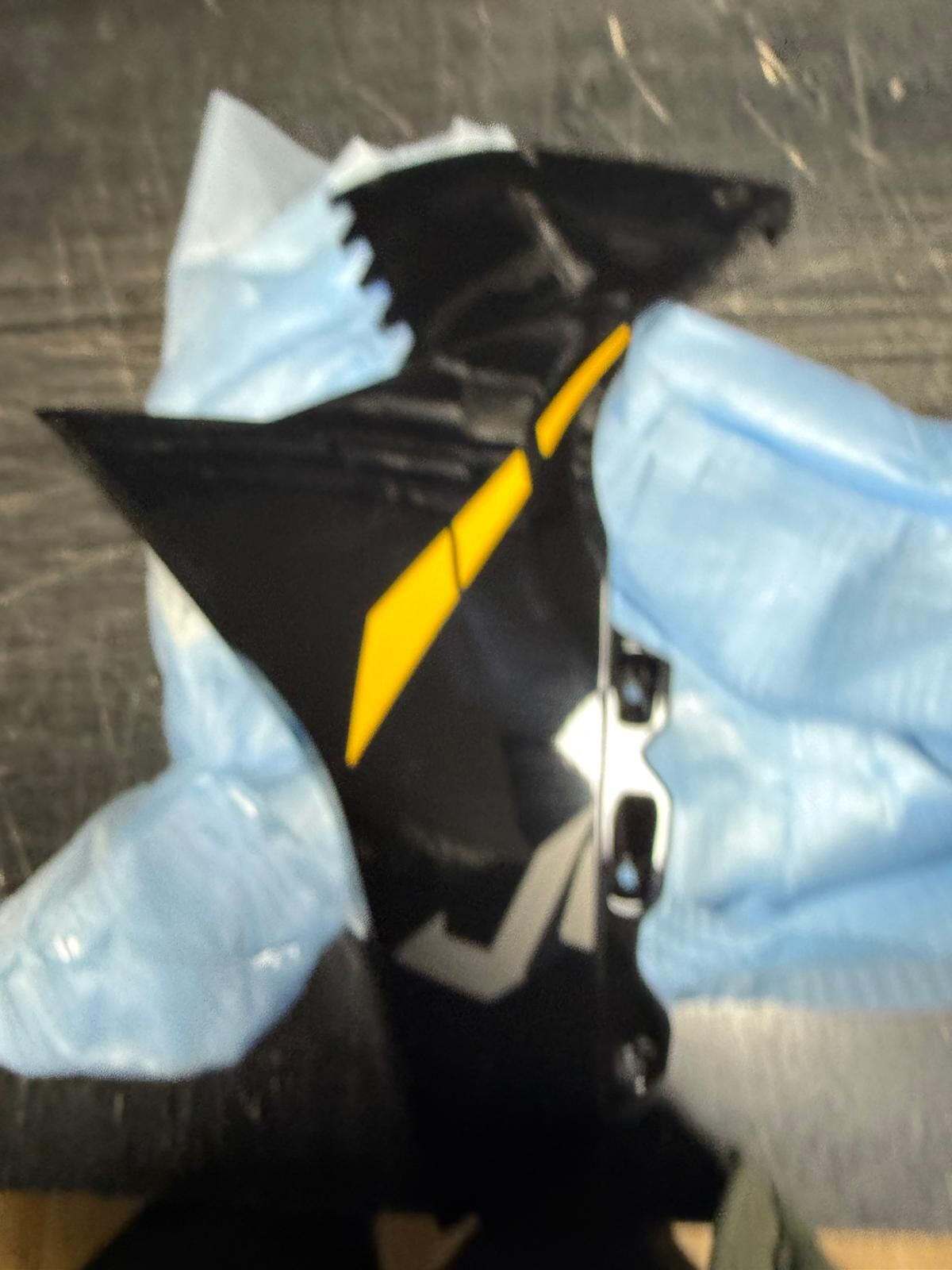 Voge 525 Rr Motor Koruma Grenajı Siyah Sol