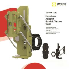 SMNU HAYABUSA ADAPTİF BARDAK TUTUCU Yeşil