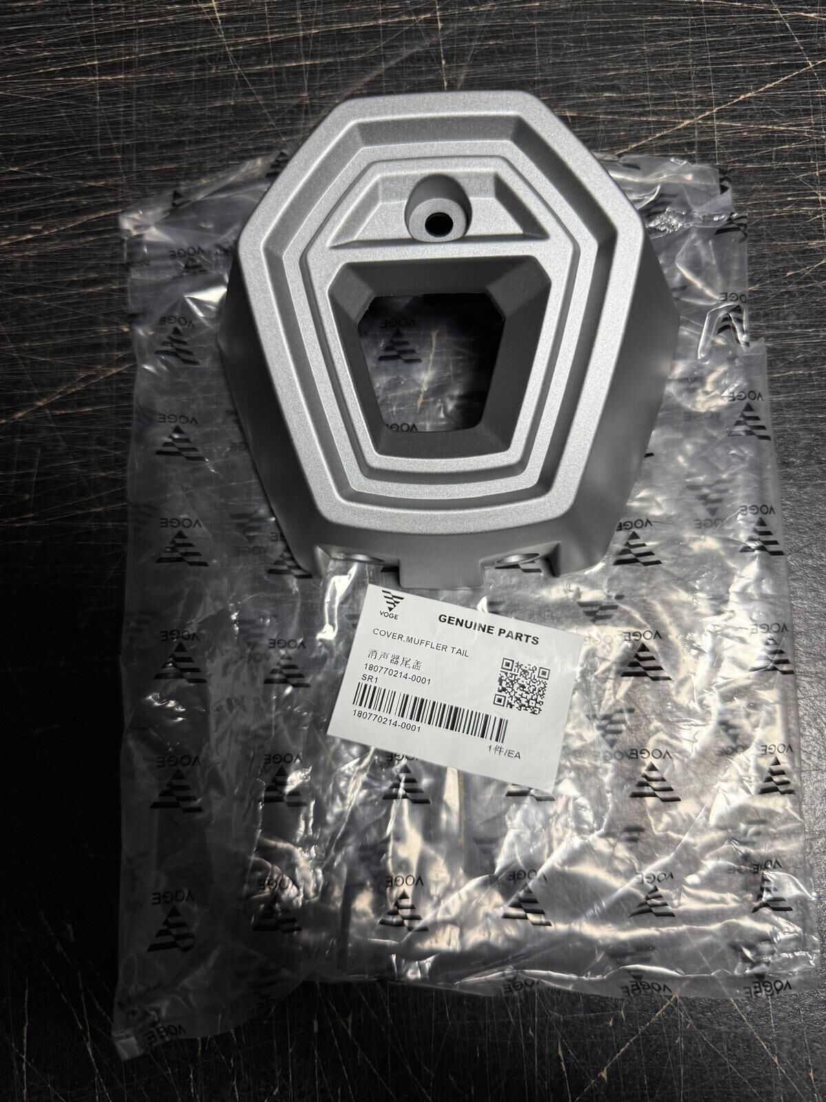 Voge Sr1 Egzoz Dekor Kapağı Arka