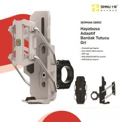 SMNU HAYABUSA ADAPTİF BARDAK TUTUCU Gri