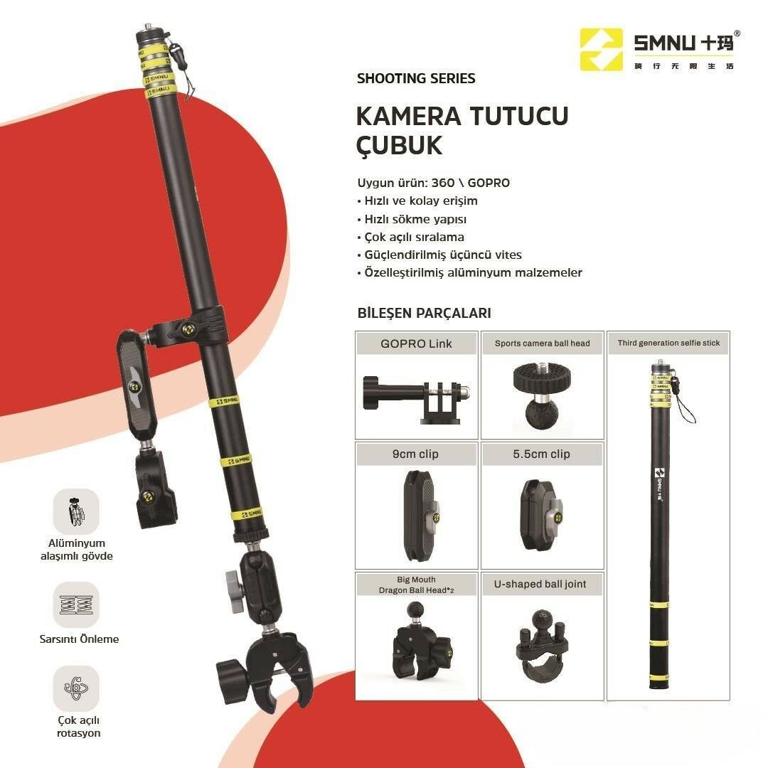 SMNU KAMERA TUTUCU ÇUBUK