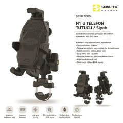 SMNU N1 TELEFON TUTUCU Siyah