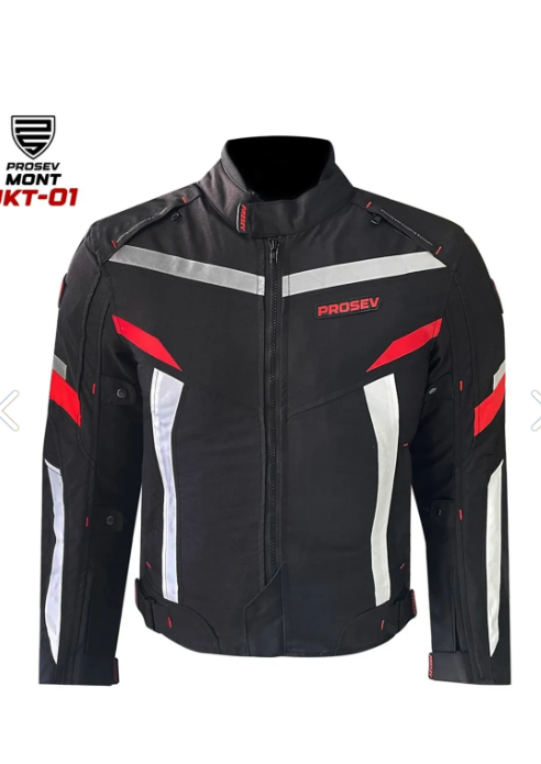 Prosev JKT01 4 MEVSİM MONT (KIRMIZI/SİYAH)