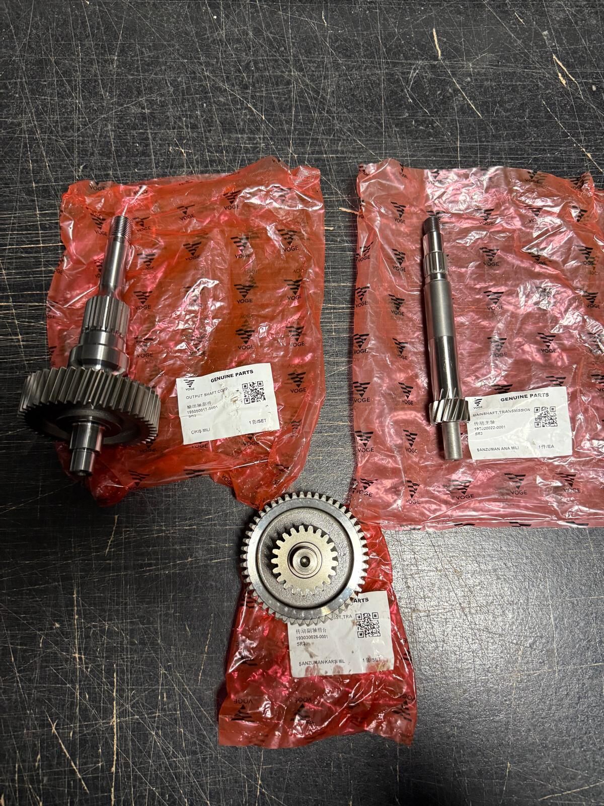 Voge Sr3 Şanzıman Dişli Seti