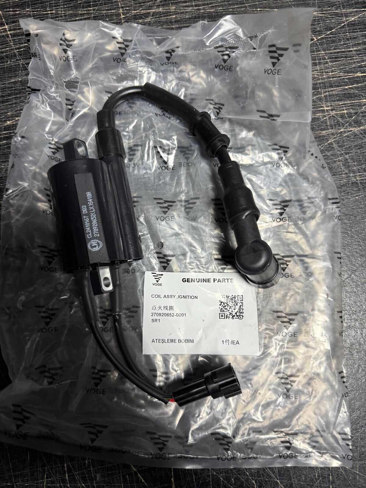Voge Sr1 Ateşleme Bobini
