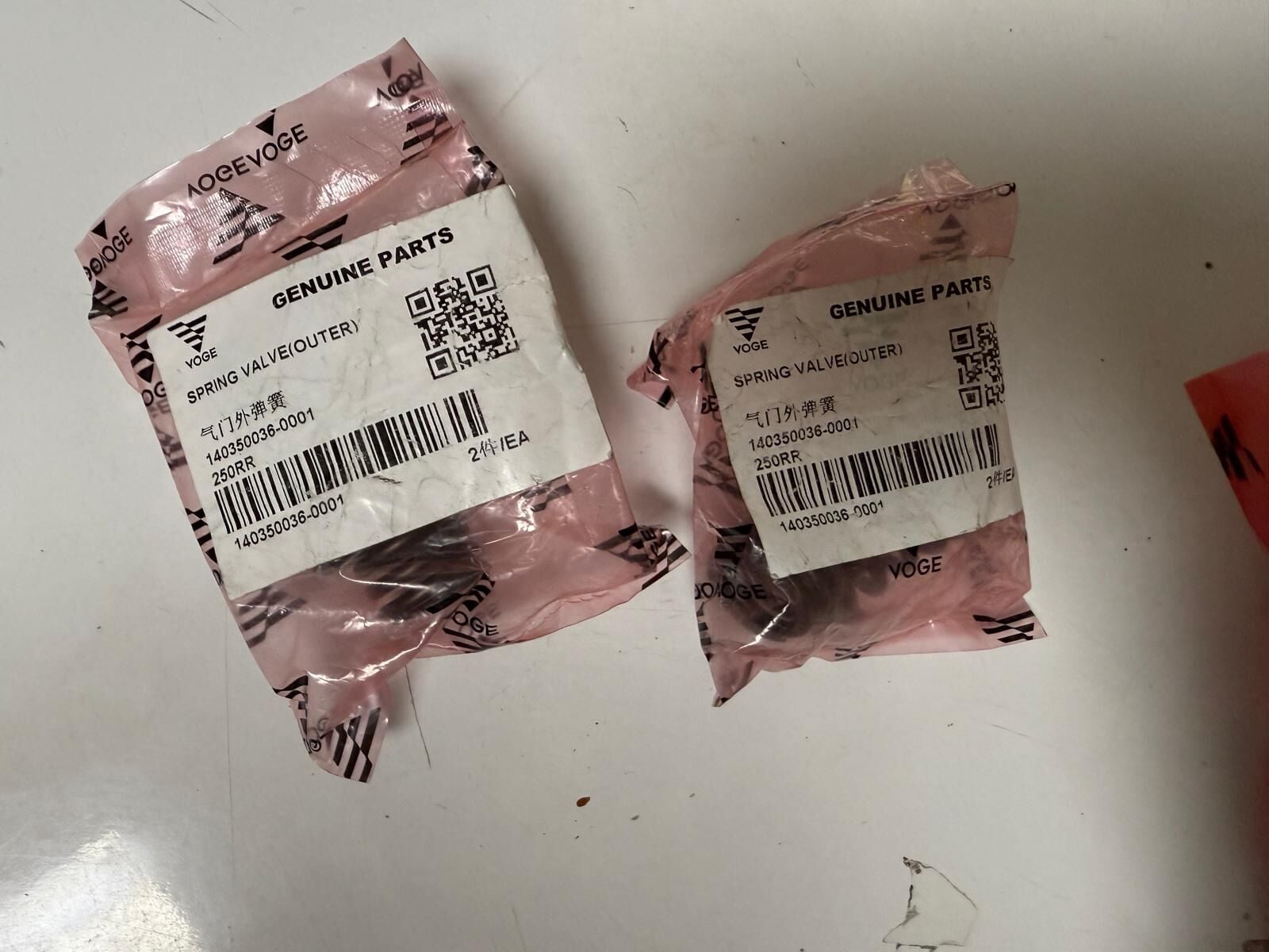 Voge 250 Rr Sübap Yayı Seti