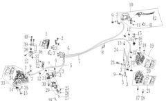 Voge 525 Dsx Ön Fren Kaliperi Sol