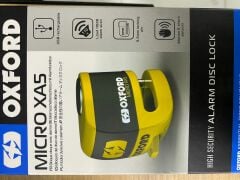 OXFORD MICRO XA5 ALARMLI DİSK KİLİDİ SARI