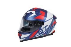 SWAY SW 865 ST Blue Red Kask