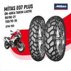 KTM 790 1000 90/90-21 - 150/70-18 E-07 Plus Ön - Arka Takım Lastik