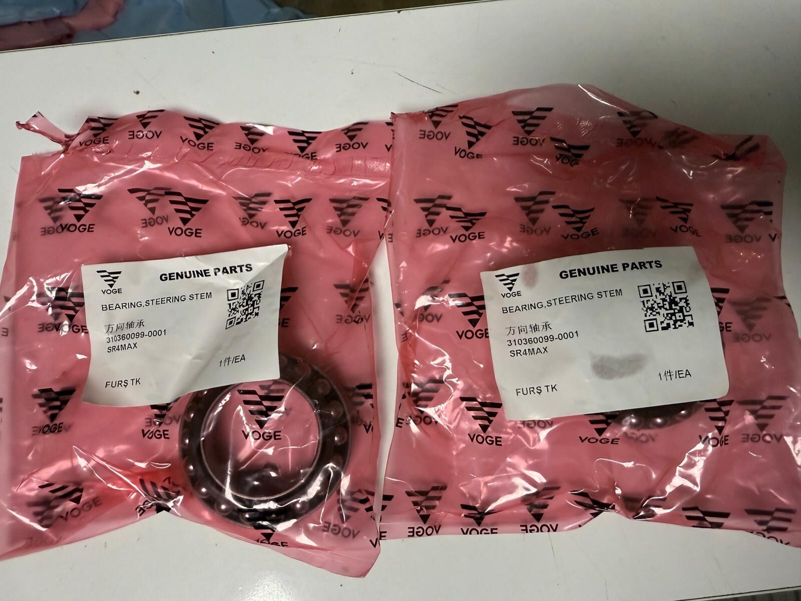 Voge Sr4 Furş Takımı