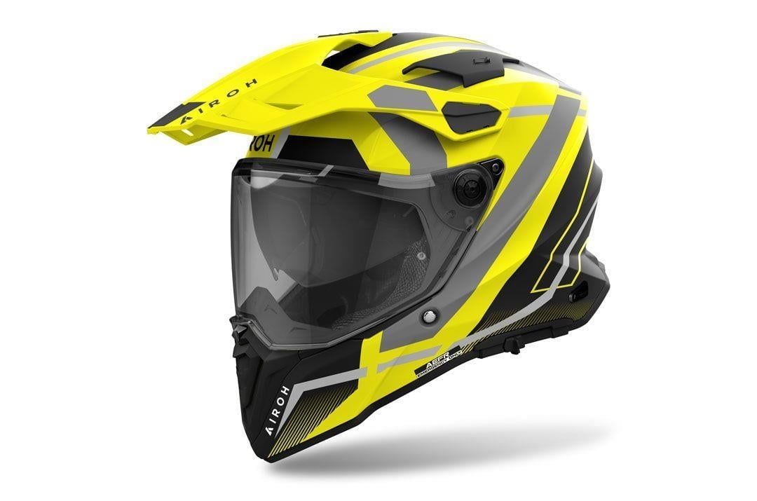 AIROH COMMANDER 2 MAVICK YELLOW MATT KASK