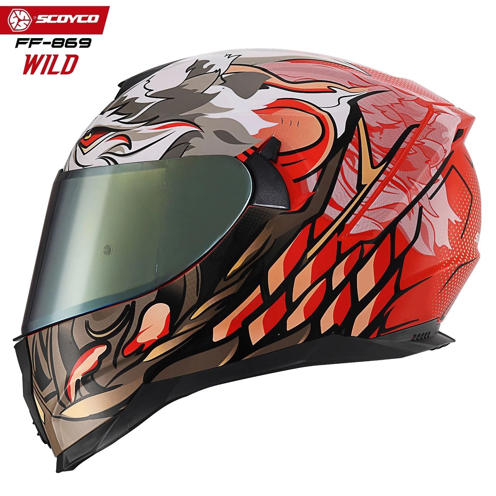 Scoyco FF-869-02650 Wıld Kask