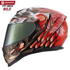 Scoyco FF-869-02650 Wıld Kask