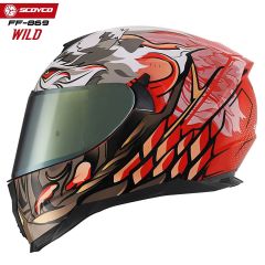 Scoyco FF-869-02650 Wıld Kask