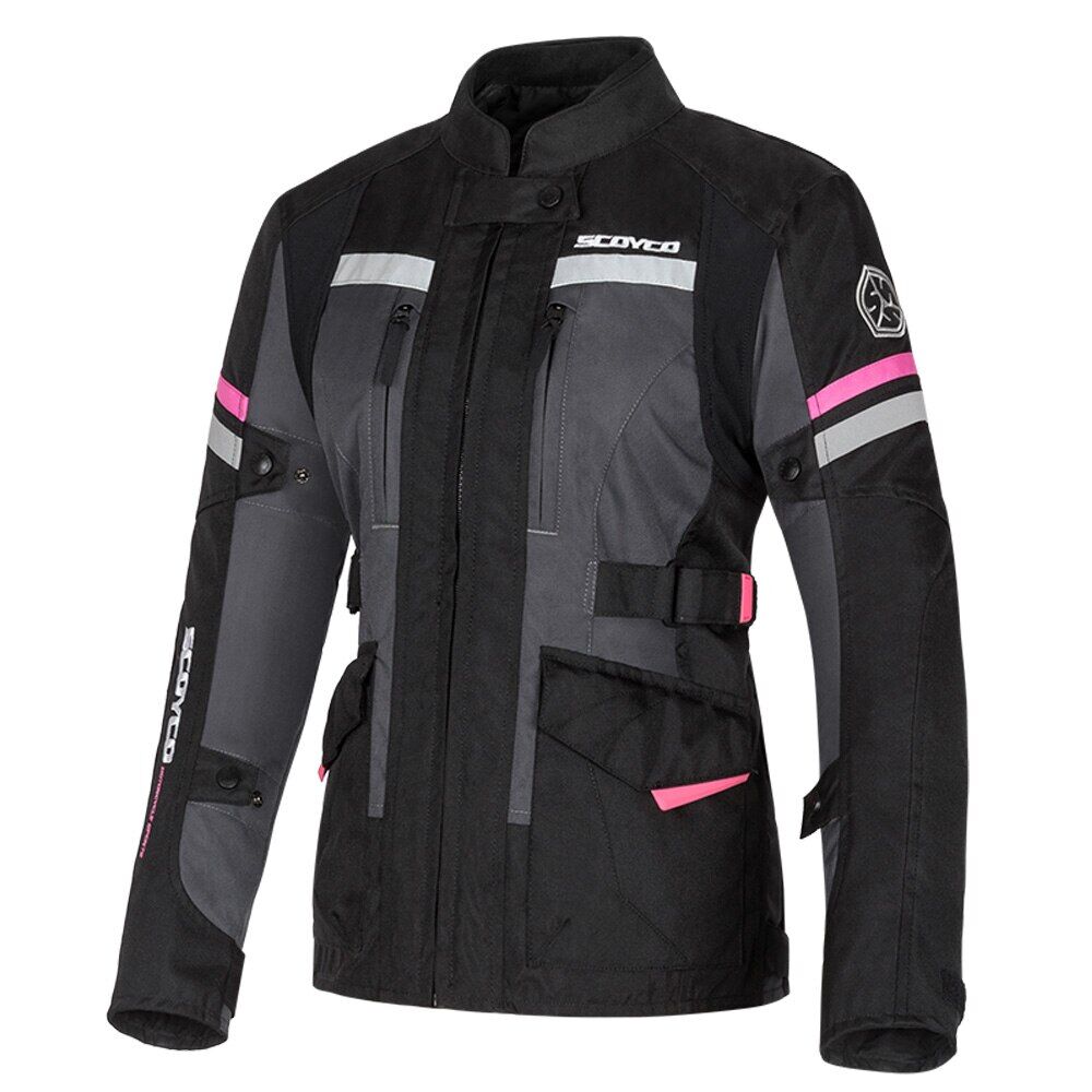 Scoyco JK122W Kadın 4 Mevsim Uzun Mont Black