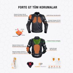 FORTE GT 2003001 TITAN Siyah / Hörgüçlü