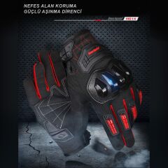 ONES AGAIN MG14 Kırmızı Yazlık Eldiven