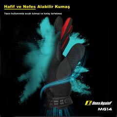 ONES AGAIN MG14 Kırmızı Yazlık Eldiven