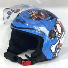 Freem FR205 Dog Blue Yarım Çocuk Kask