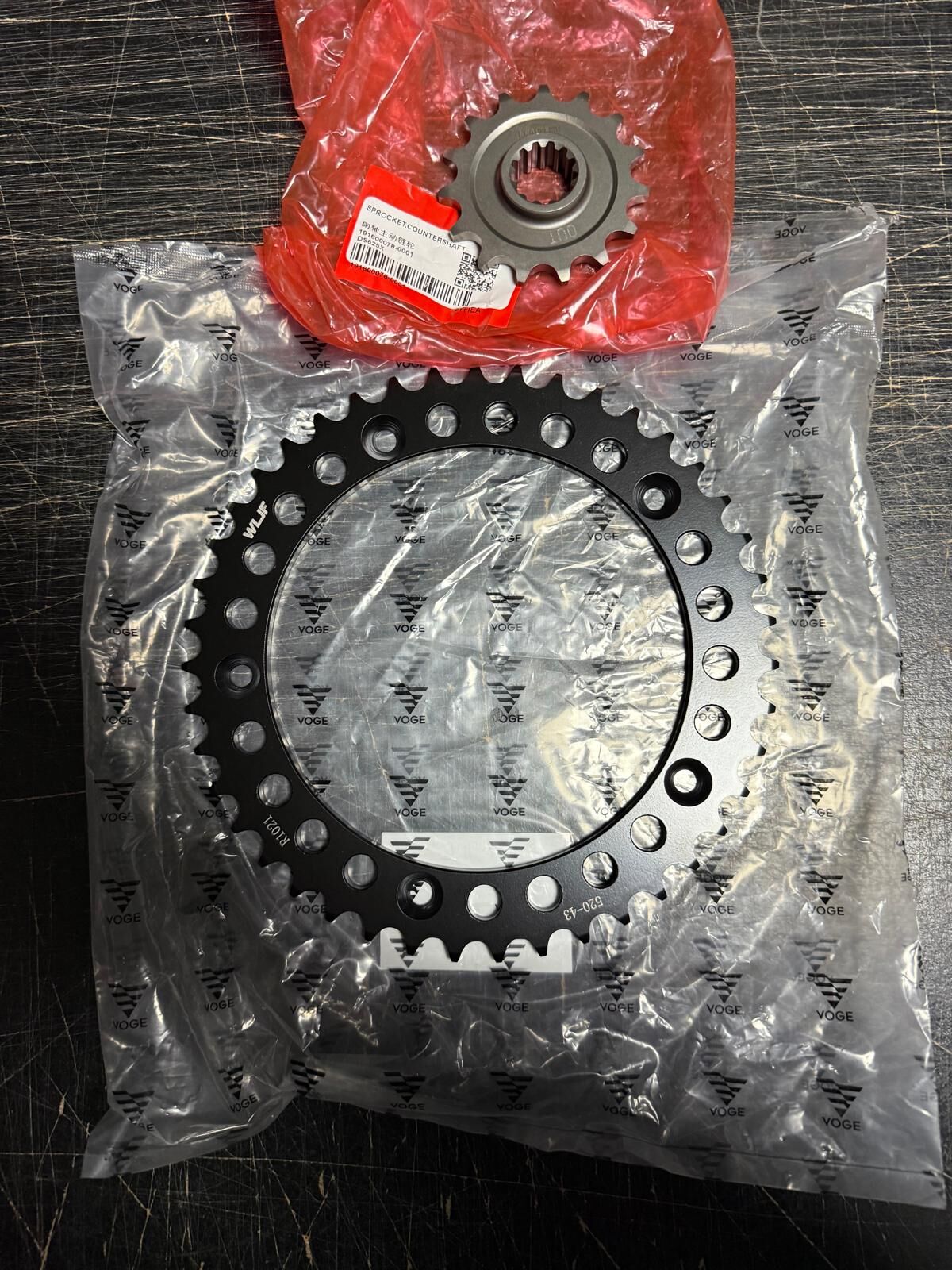 Voge Ds625x Ön Arka Dişli Set