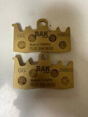 Voge 525 Rr Ön Fren Balatası Yerli (brembo Fren Merkezi İçin)